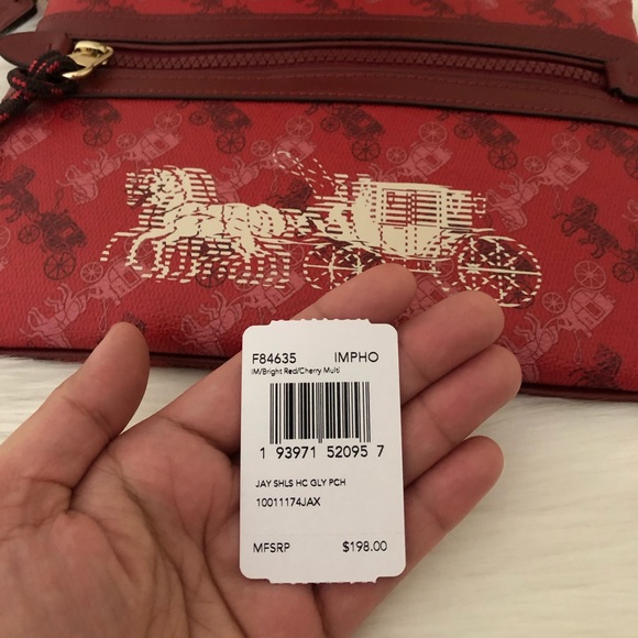 💐COACH Large Gallery Pouch/Wristlet - Picture 6 of 7